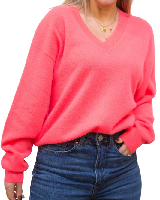 Malibu Jumper in Grapefruit by Colorush