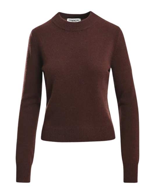 Kash Cashmere Pullover Jumper in Bear Me by Essentiel Antwerp