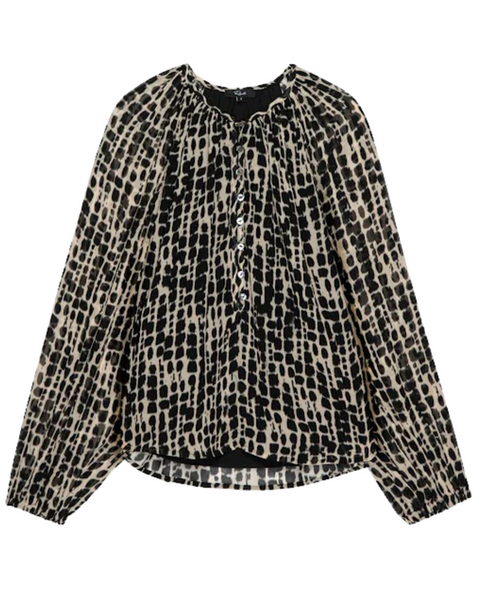 Indi Blouse in Spotted Shibori by Rails