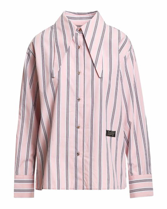 Kacao Tied Collar Shirt in Pinky Promise by Essentiel Antwerp