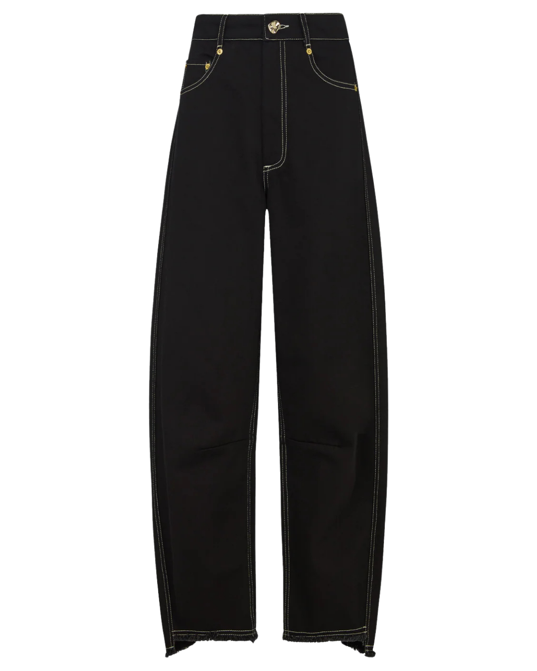 Blake Barrel Jeans in Black by AKYN