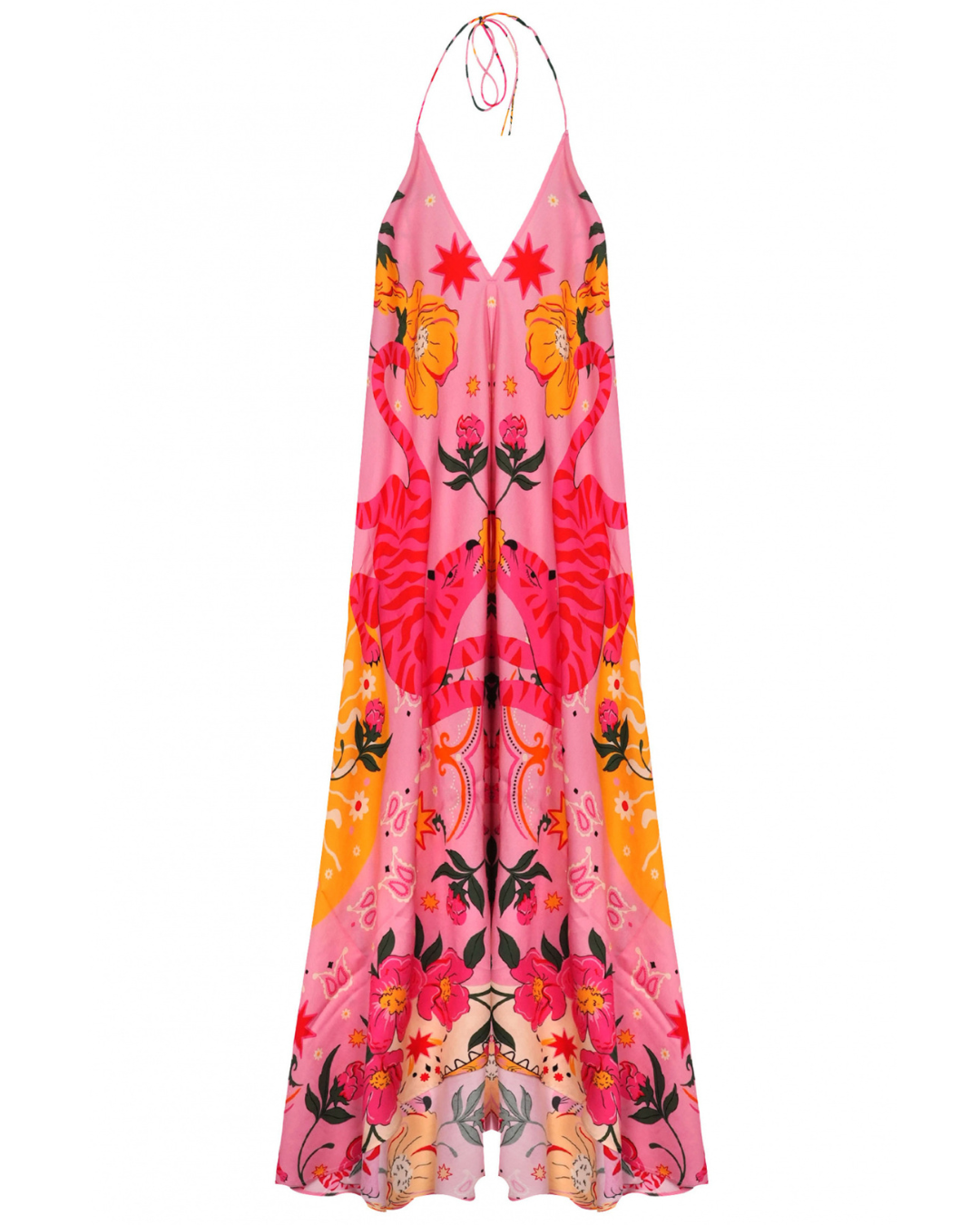 Voila Bandidas Dress in Rose by Wild