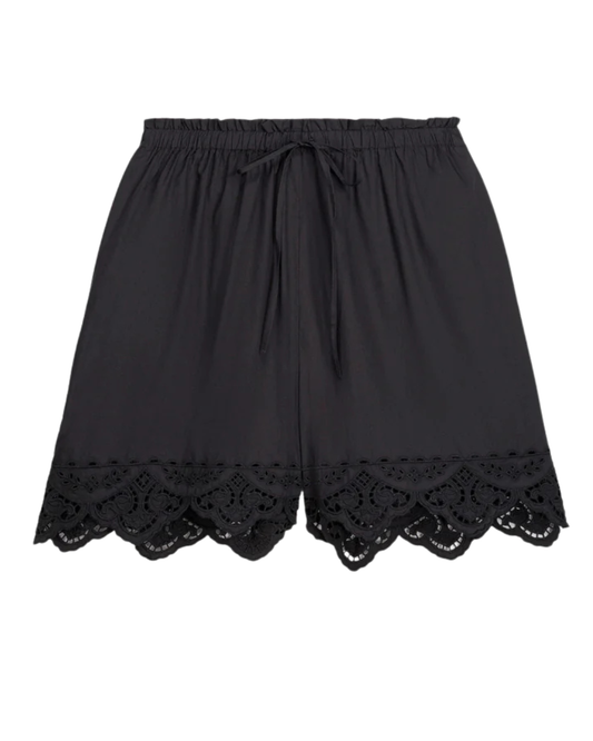 Boxi Shorts in Black by Louise Misha