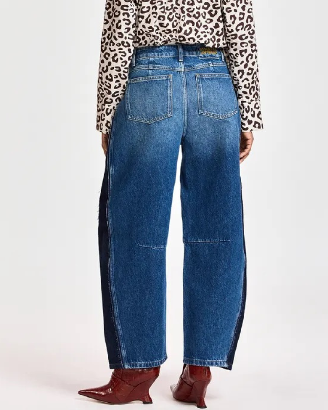 Kashba Patchwork Jeans in Midnight Wave by Essentiel Antwerp