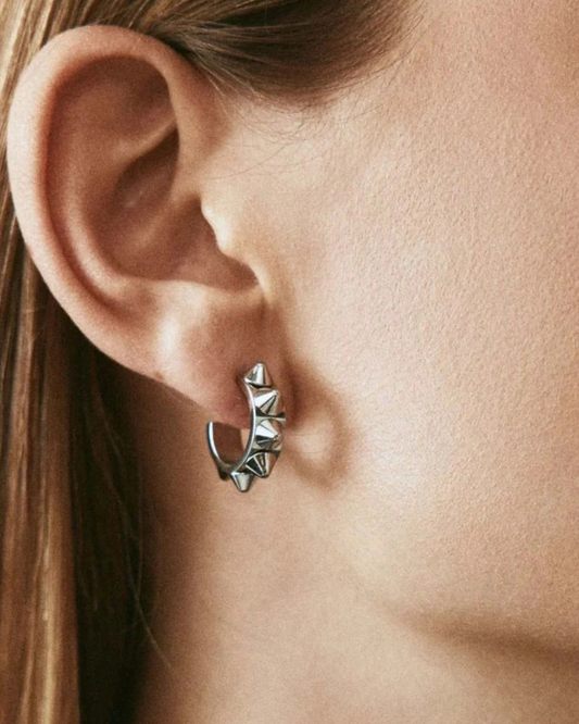 Peak Creoles in Silver by EDBLAD