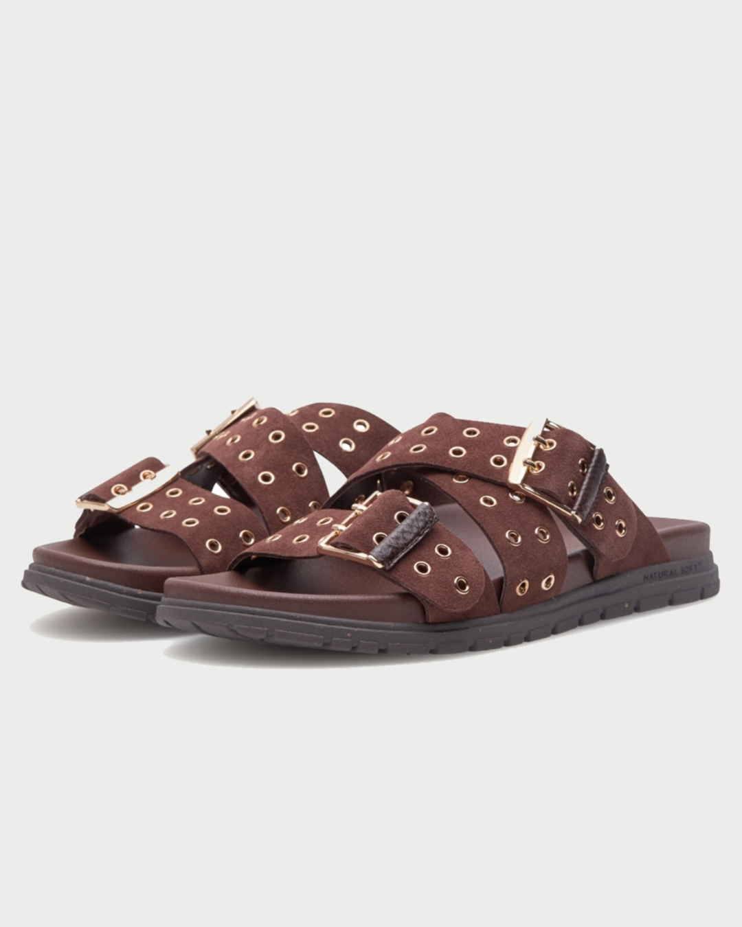 Tilde Suede Slide Sandal by Shoe The Bear