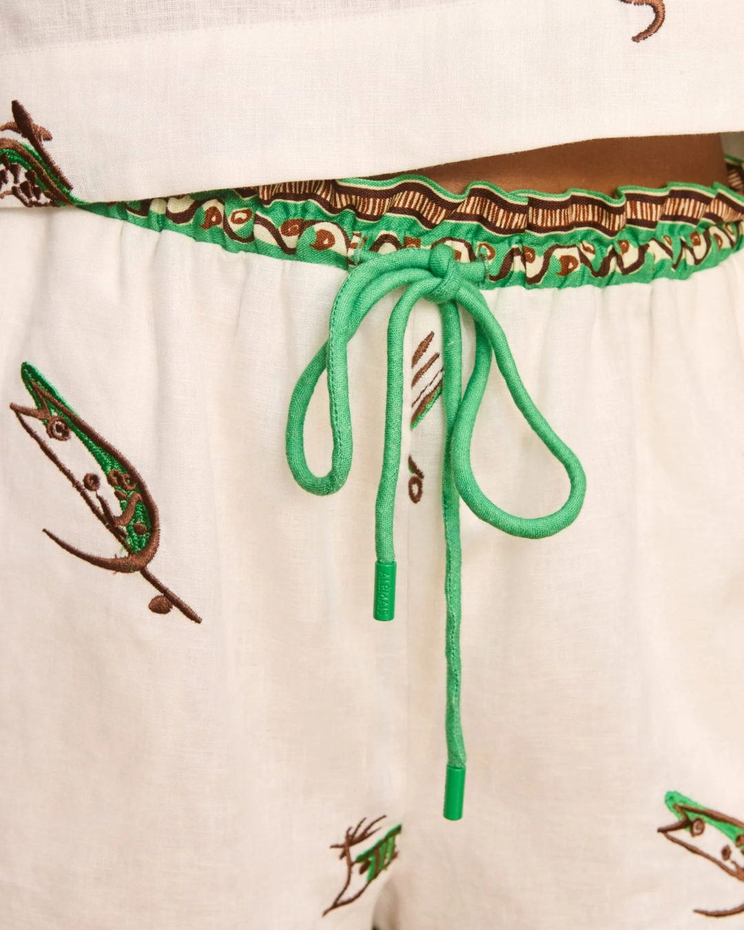 Wanda Embroidered Short by Alemais