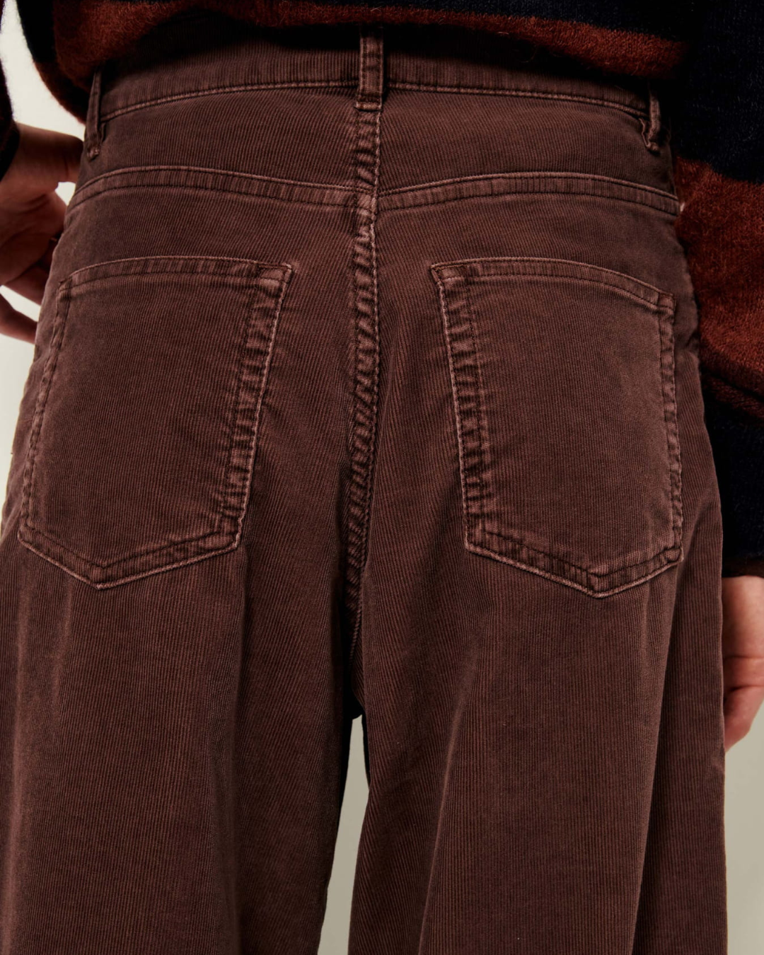 Velvet Cruise Trousers in Coffea by Sessún