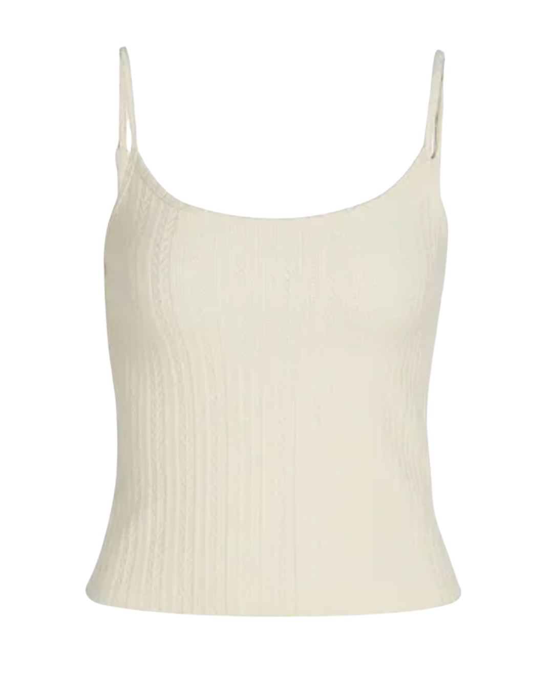 Brodier Tank in Ecru by Veronica Beard