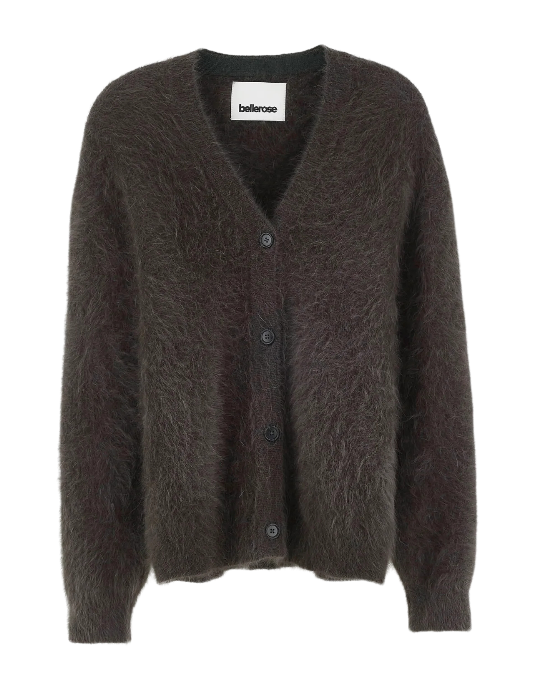 Datura Alpaca Blend Cardigan in Pirate by Bellerose