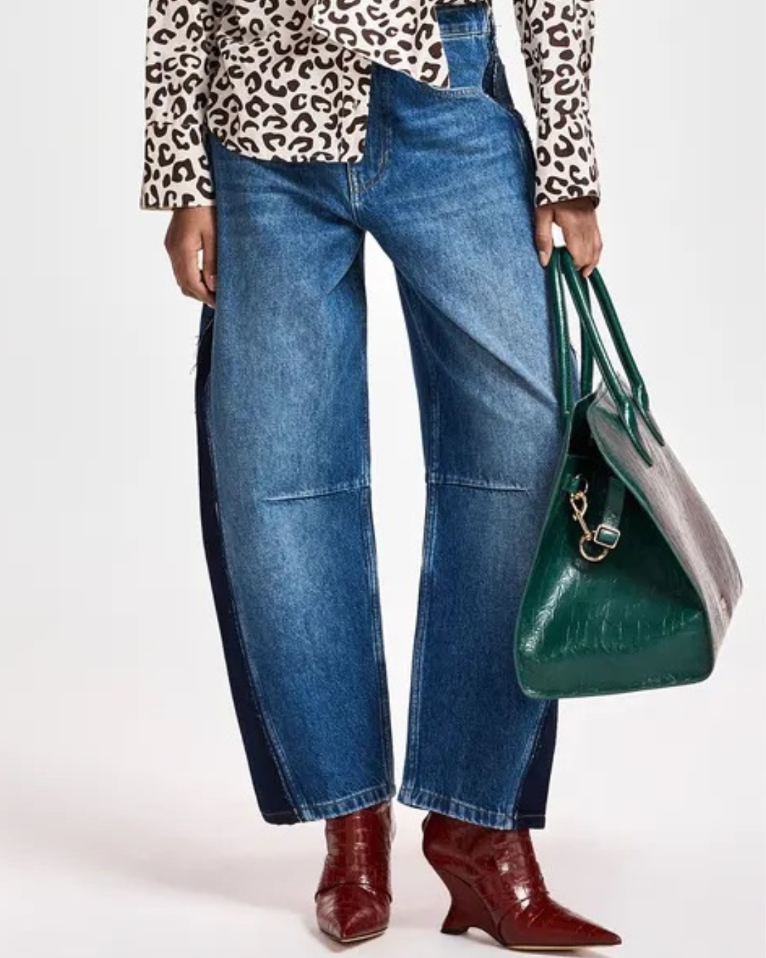 Kashba Patchwork Jeans in Midnight Wave by Essentiel Antwerp
