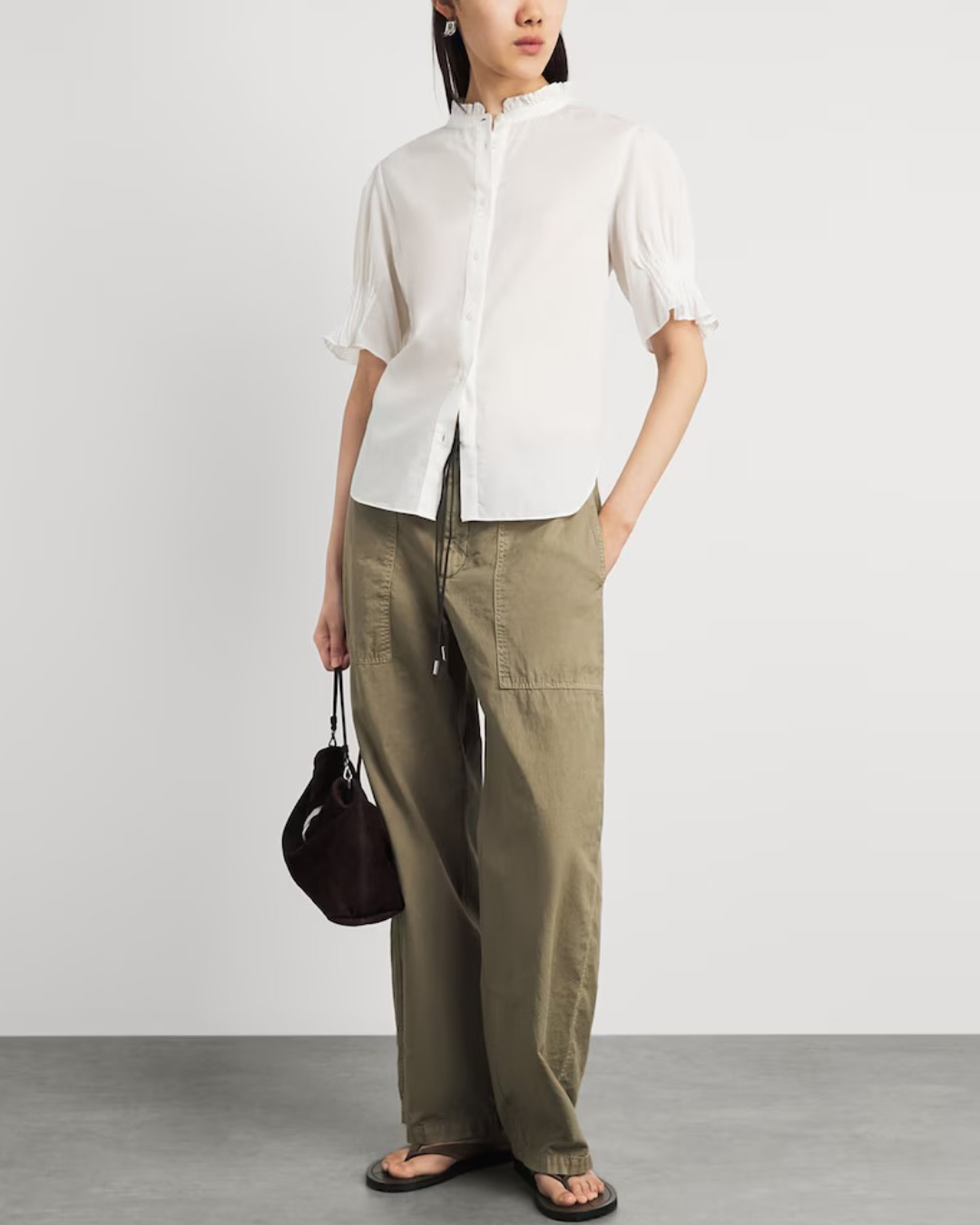 Dakota Shirt in Bone by Rag & Bone