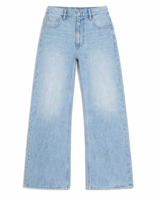 Arellia Ankle Seamed Belt Loops Barrel Jeans by PAIGE