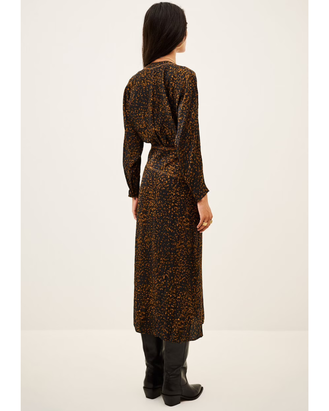 Hamy Dress in Encre by BA&SH