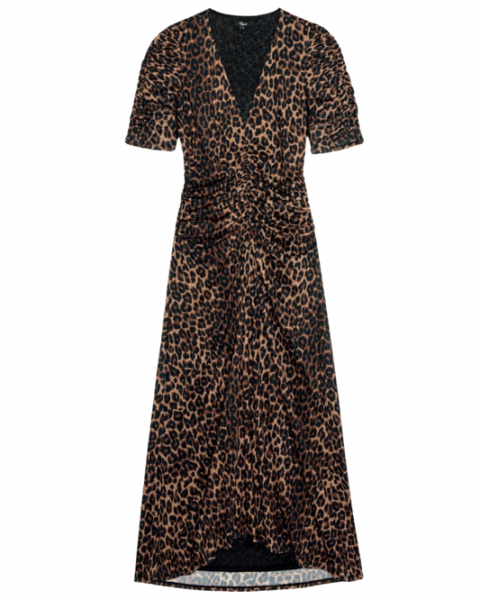 Beacon Dress in Brown Nal by Rails