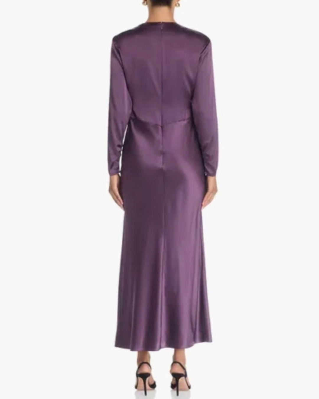 Remy Dress in Dark Eggplant by Veronica Beard