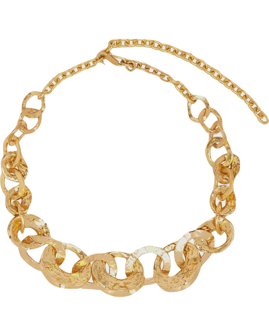 Curio Hoop Chain Necklace by Alemais