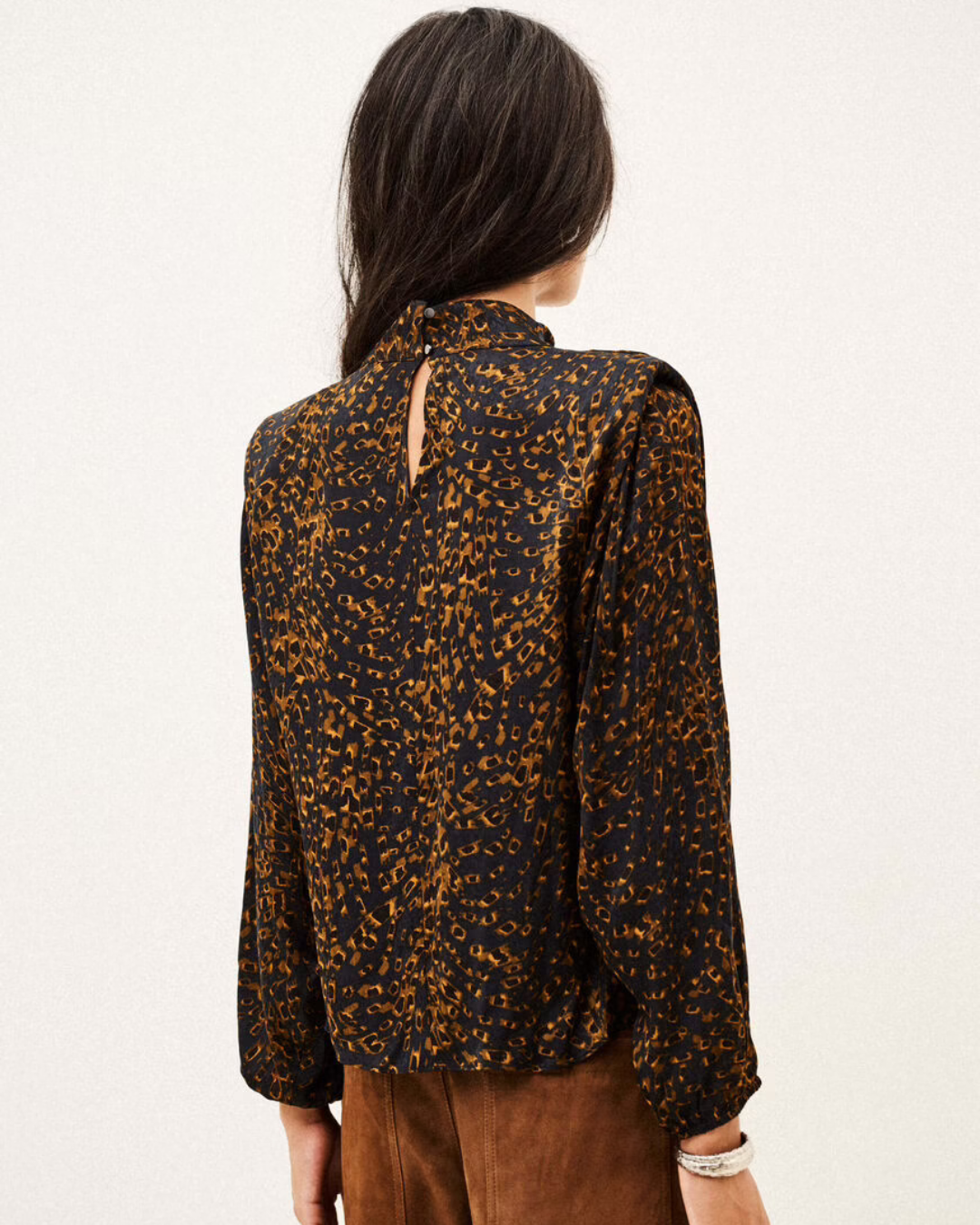 Hope Blouse in Encre by BA&SH