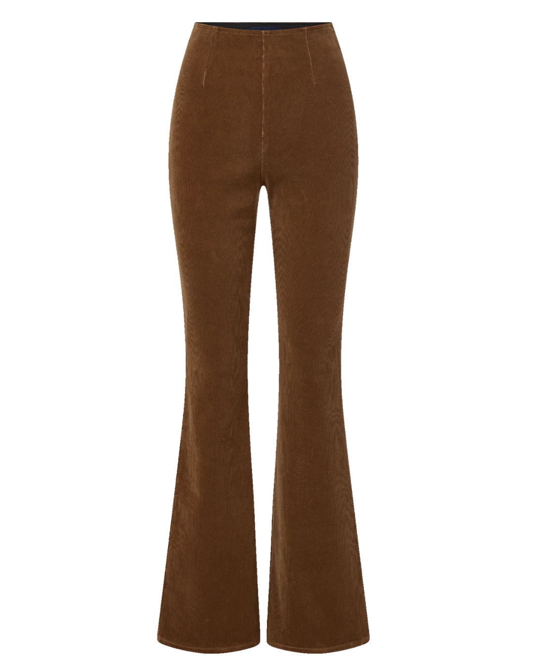 Beverly Off-Duty High Rise Skinny Flare in Deep Ochre by Veronica Beard