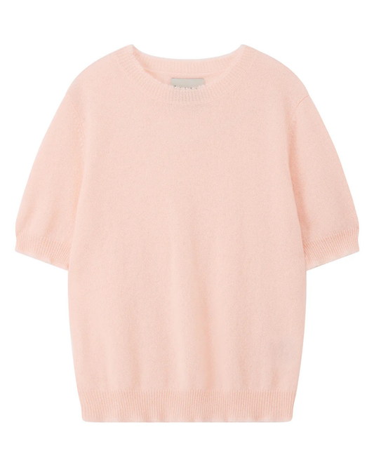 Distressed T-Shirt in Powder Puff by Jumper 1234