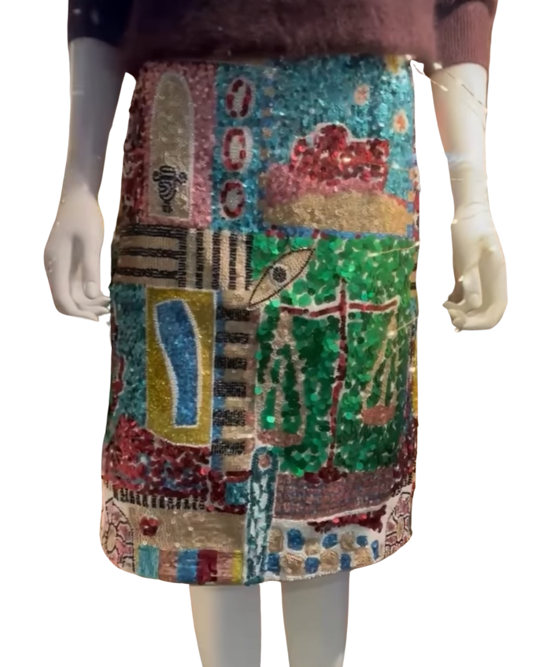 Jazz Skirt in Multi By Alemais