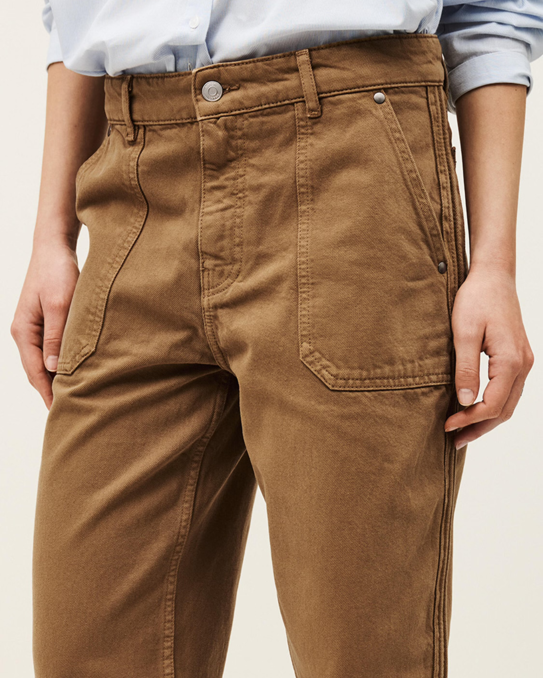 Cali Pants in Camel by BA&SH