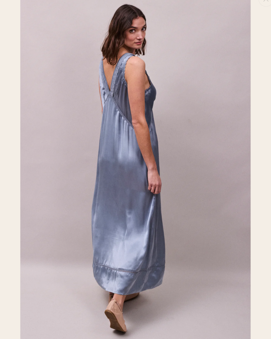 Primrose Dress in Cornflower Blue by FAUNE