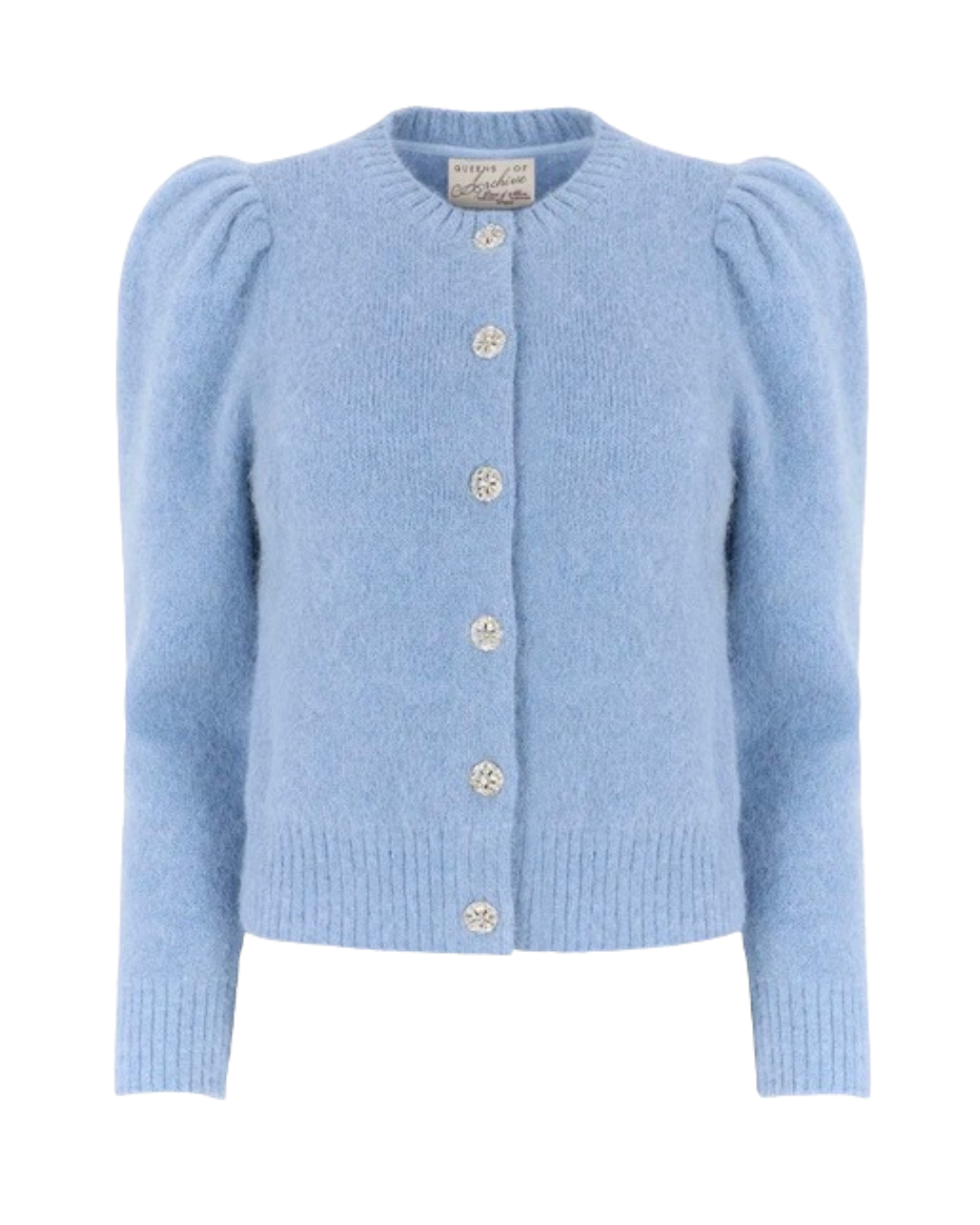 Lucie Cardigan in Blue by Queens of Archive