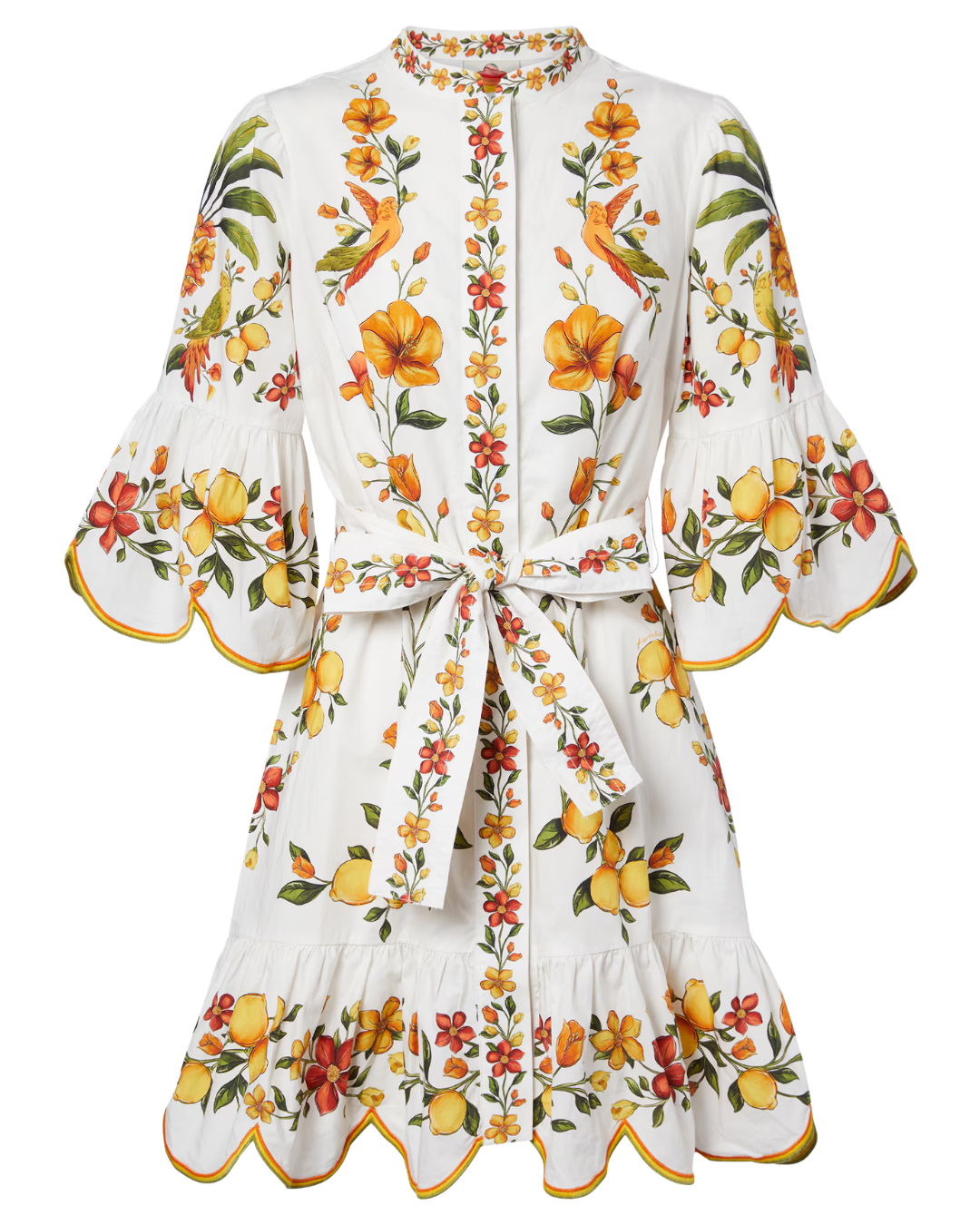 Lemon Bouquet Mini Dress by Farm Rio