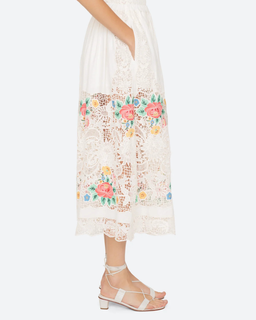 Astrid Embroidery Skirt by Sea NY