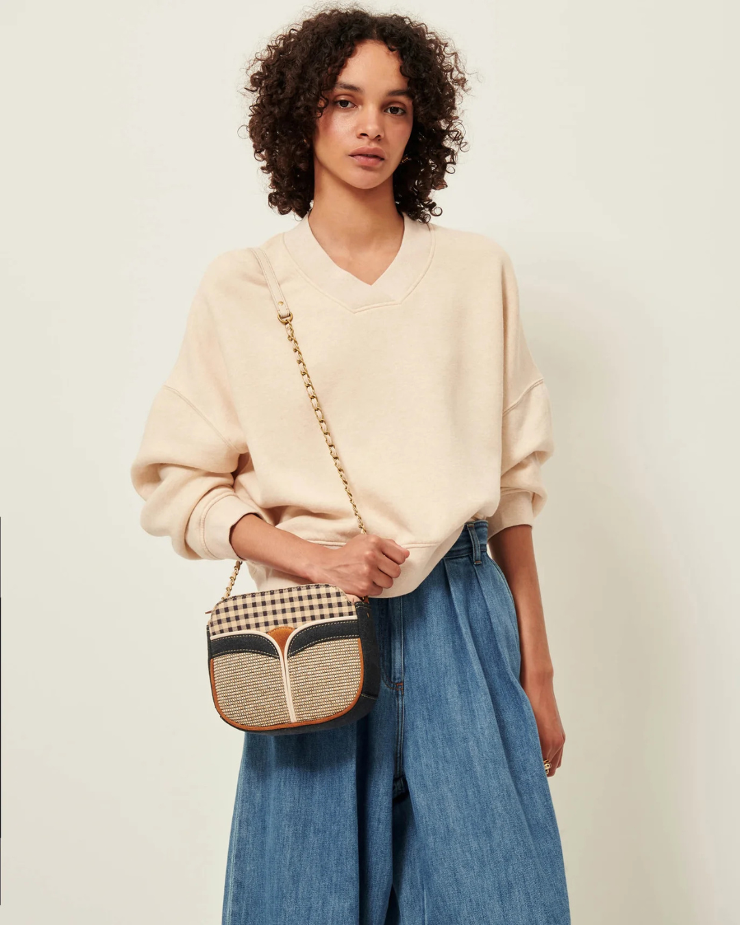 Vechill Sweater in Oat Milk by Sessùn