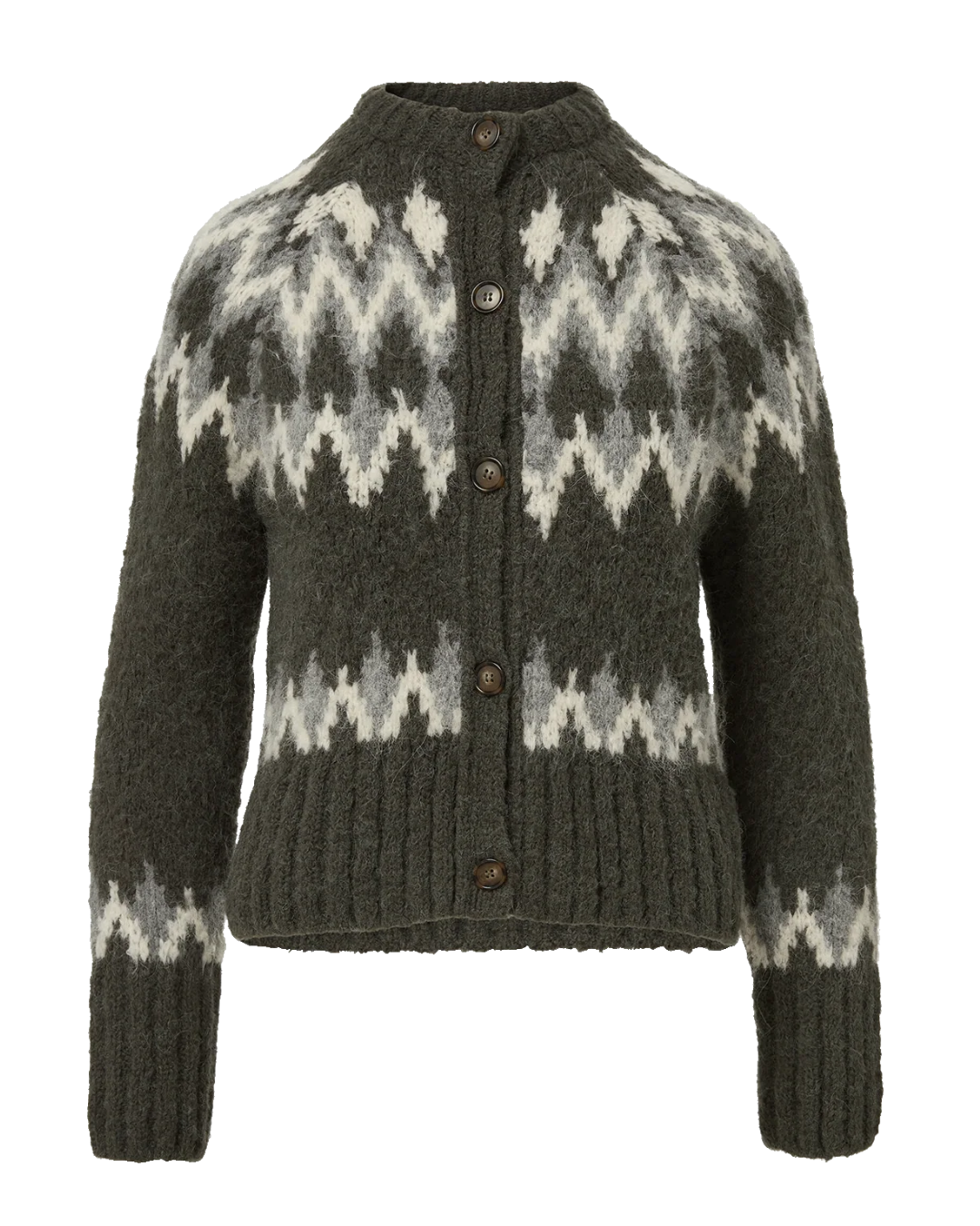 Christina Fair Isle Cardigan by Veronica Beard