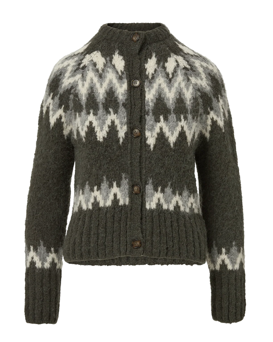 Christina Fair Isle Cardigan by Veronica Beard