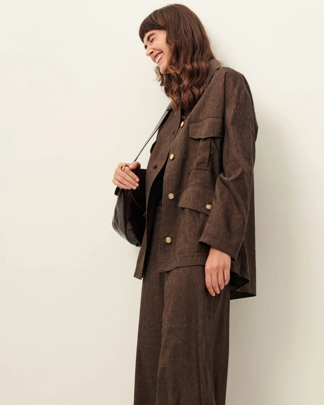 Sahajo Jacket in Cafe Do Mato by Sessùn