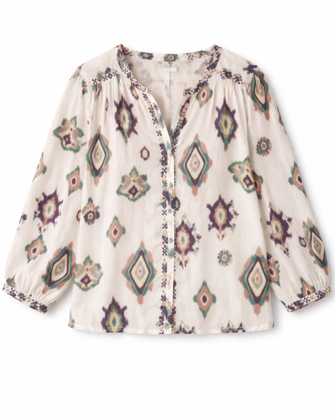 Odelie Blouse in Ecru by BA&SH