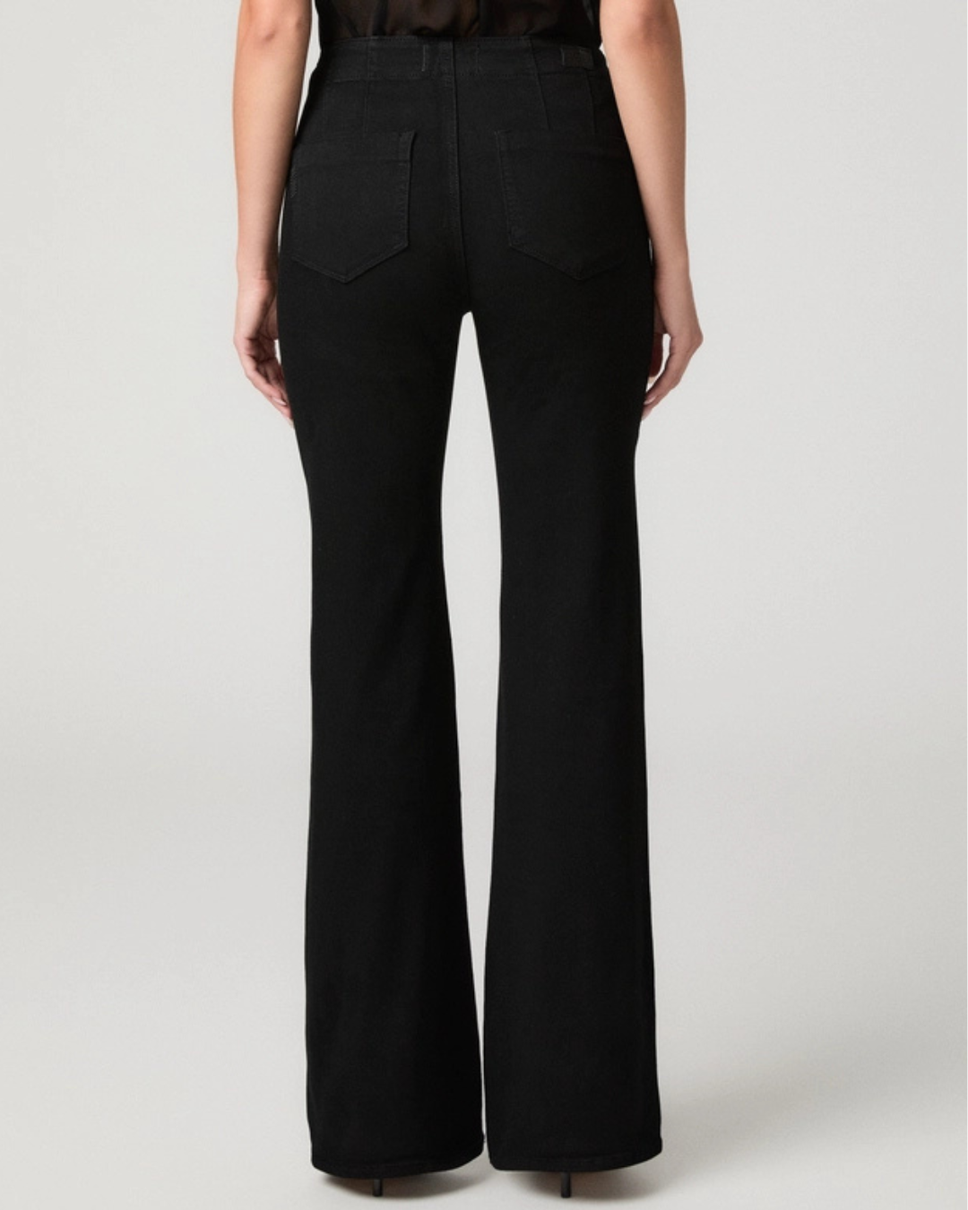Sofia Flair Jean in Black Shadow by PAIGE