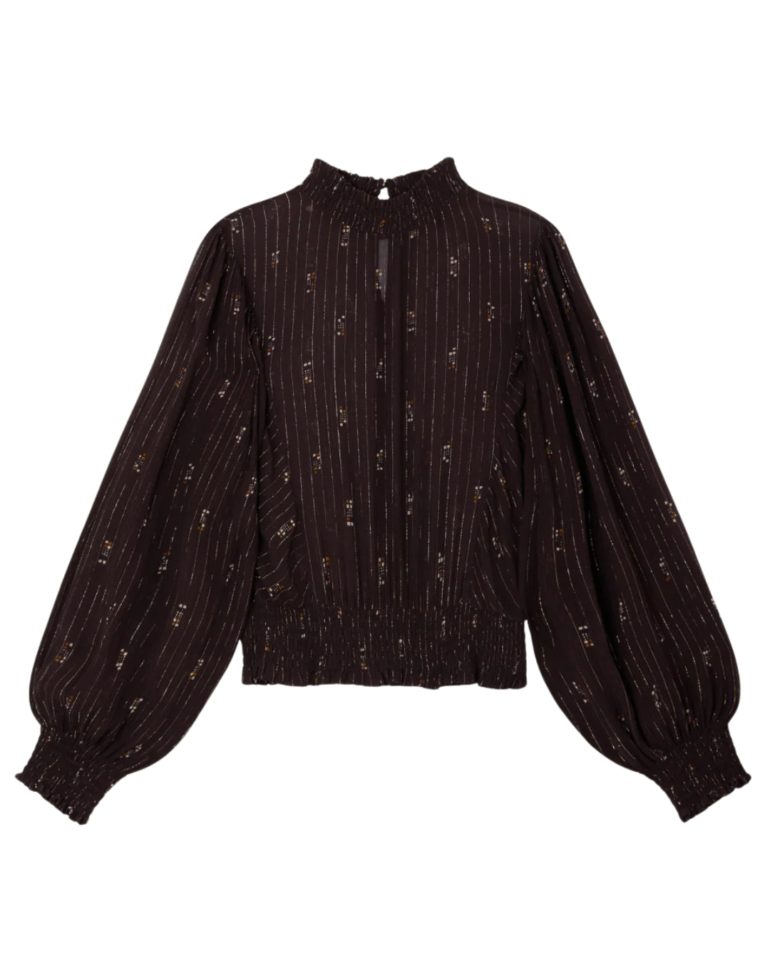Duchess Blouse in Coffea Domiu by Sessùn