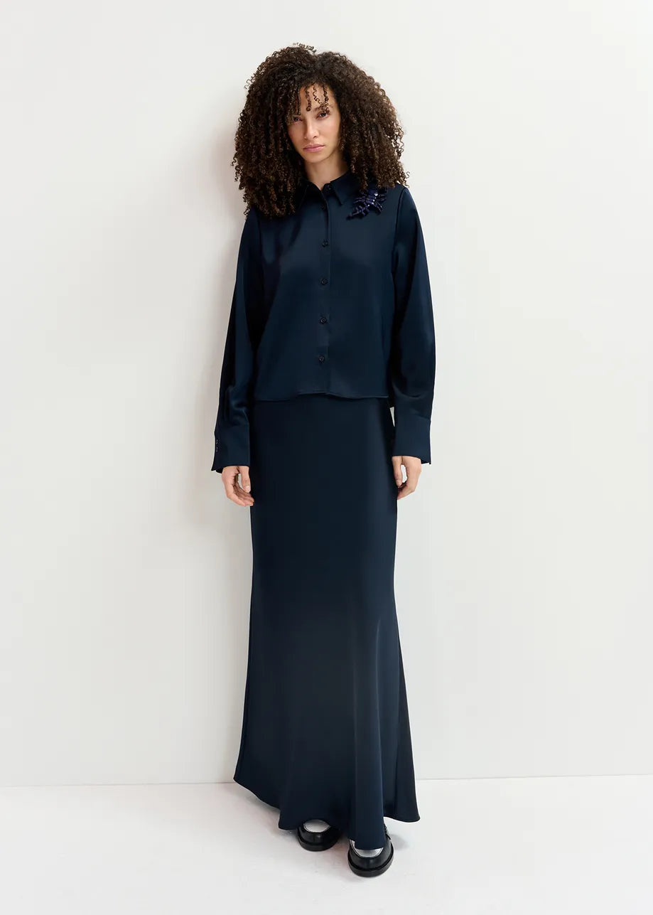 Genevieve Shirt in Navy by Essentiel Antwerp