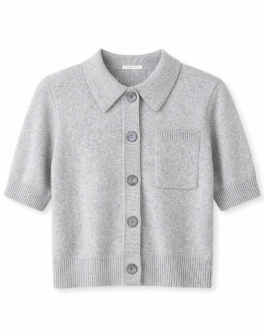 Harmony Short Sleeve Knit Shirt in Koala by Colorush