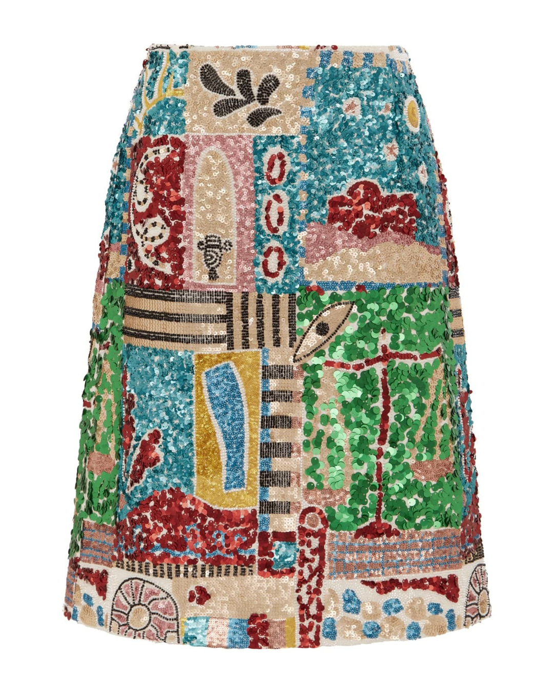 Jazz Skirt in Multi By Alemais