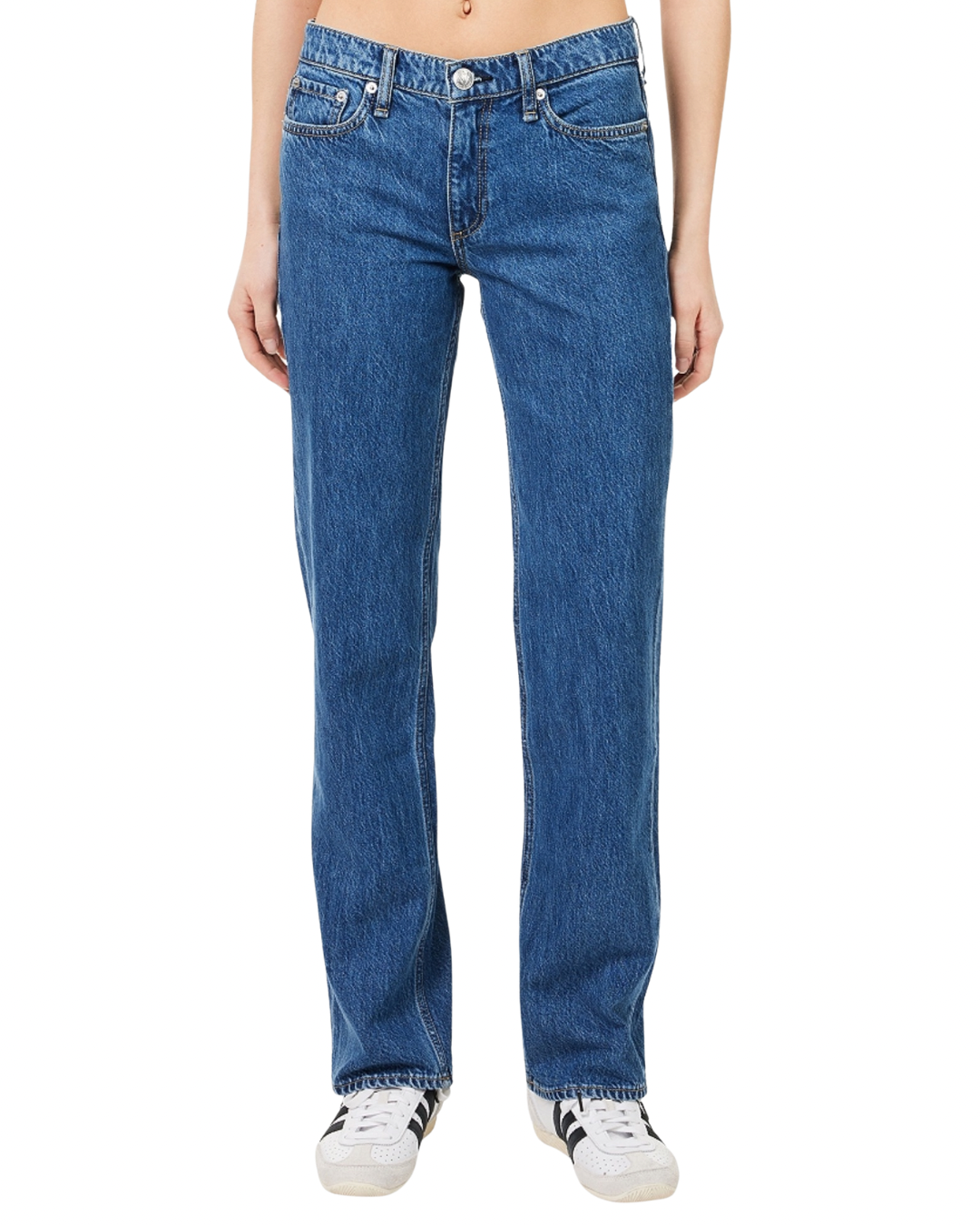 Harlow Low Rise Full Straight in Park by Rag & Bone