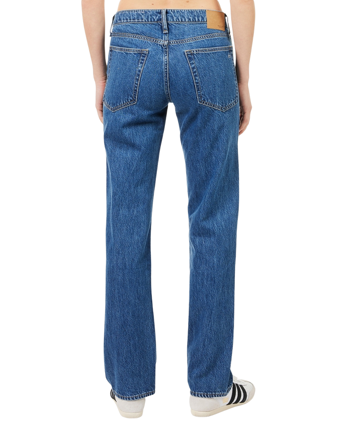 Harlow Low Rise Full Straight in Park by Rag & Bone