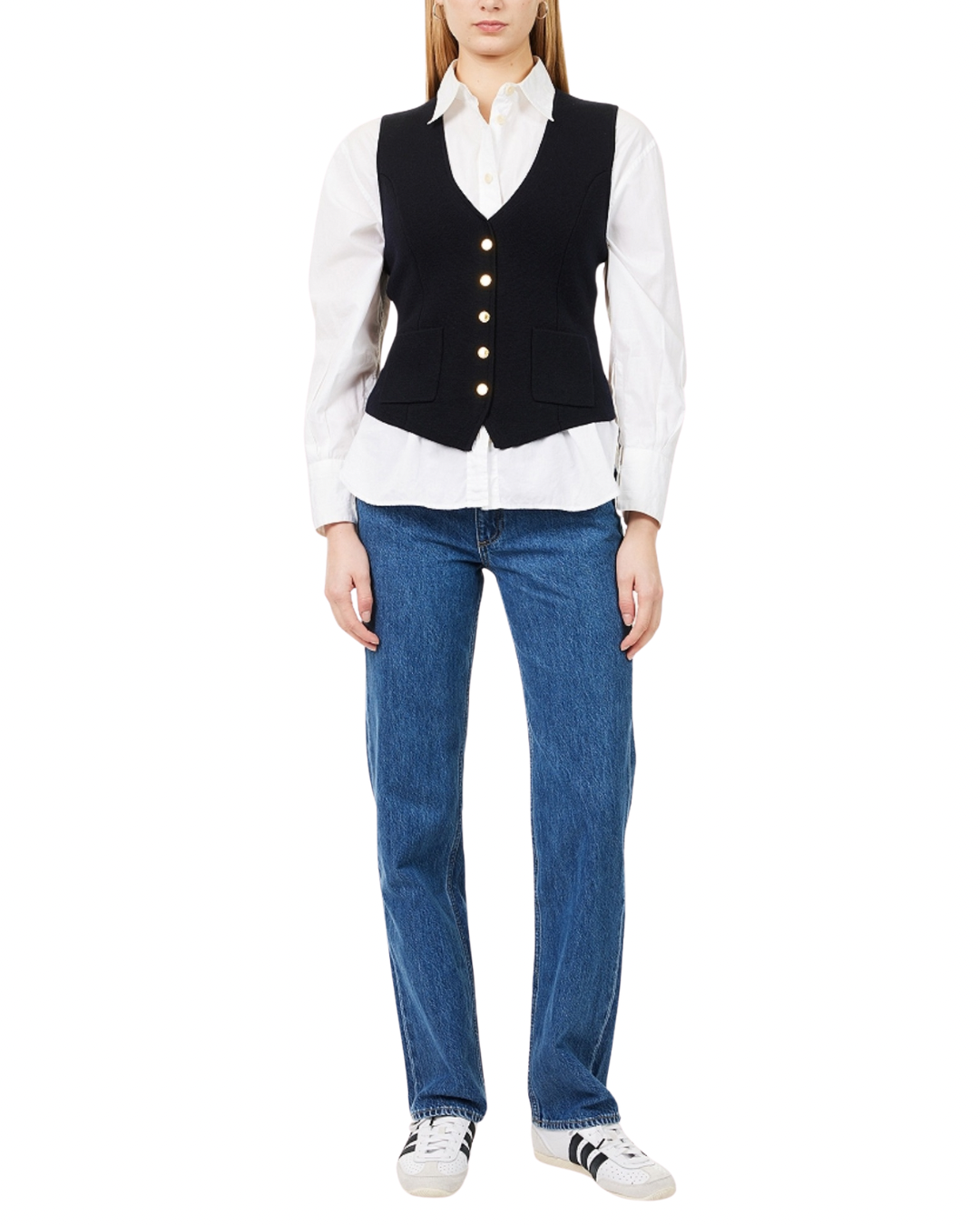 Harlow Low Rise Full Straight in Park by Rag & Bone