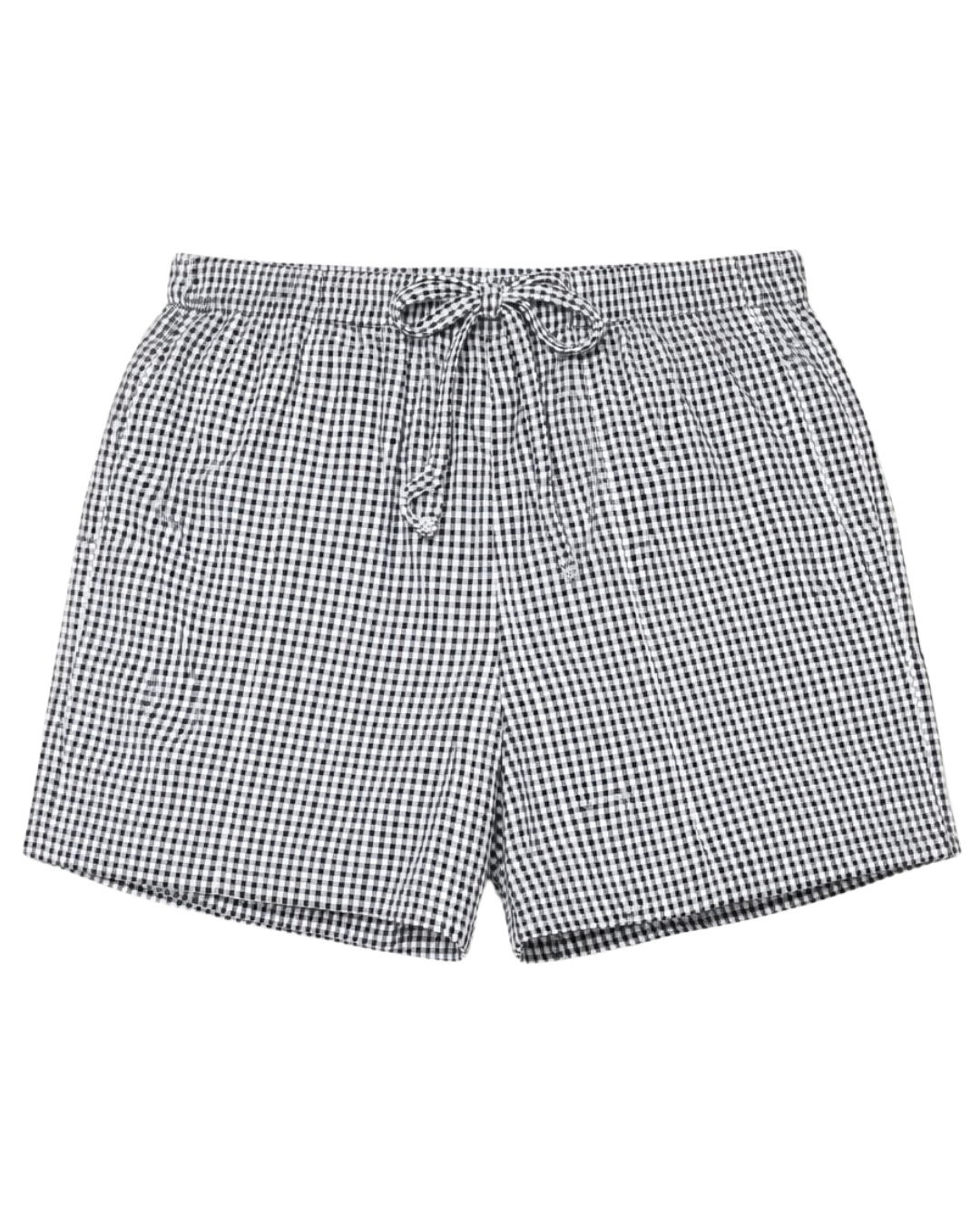 Jenner Shorts in Black Gingham by Rails