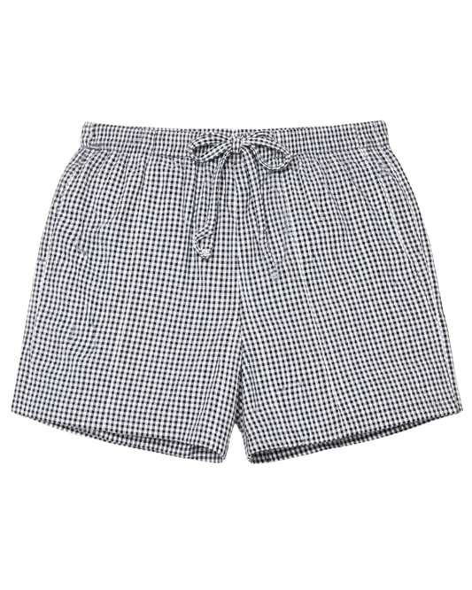 Jenner Shorts in Black Gingham by Rails