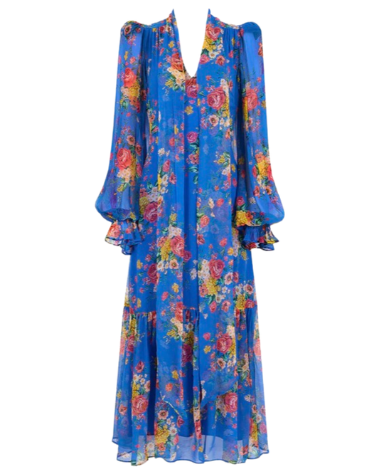 Limited Edition Marnie Dress in Cobalt by Queens of Archive