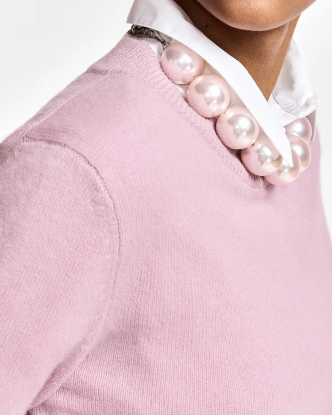 Kash Cashmere Pullover Jumper in Pinky Promise by Essentiel Antwerp