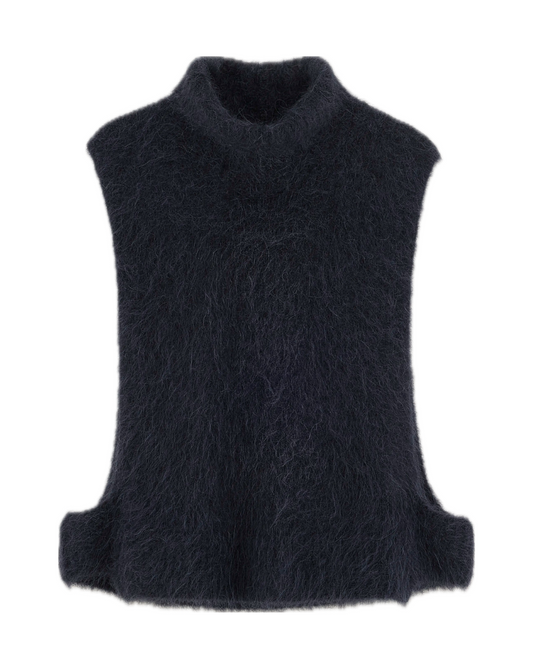 Daren Sleevless Vest in Navy by Bellerose