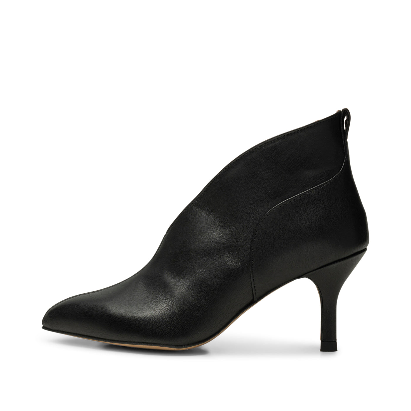 Valentine Heel in Black Leather by Shoe The Bear