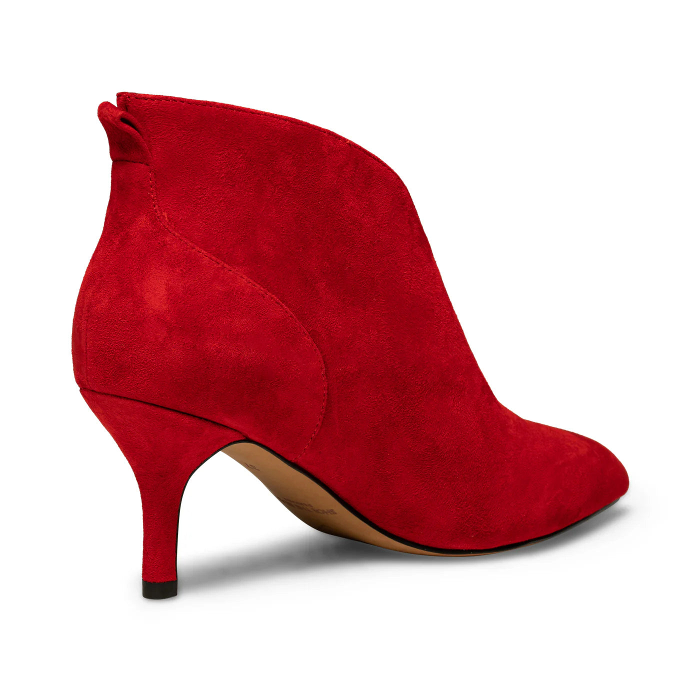 Valentine Suede Heel in Red by Shoe The Bear